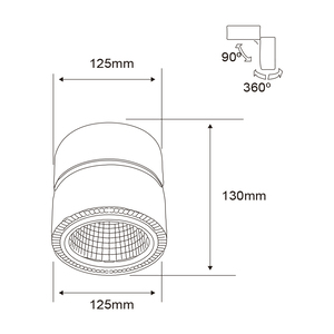PTLLED-209/24W/30B PTLLED-209/24W/30B
